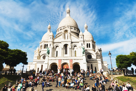 Basilique du Sacr?-Coeur, Parisのeditorial素材