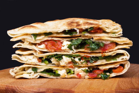 Mexican quesadillasの写真素材