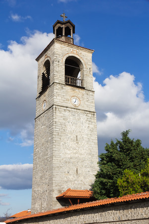 Bell tower of Church in Bansko, Bulgariaの写真素材