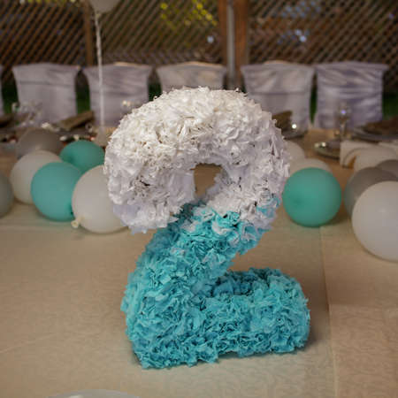 decoration of the festive table. figure 2 of paper.の写真素材