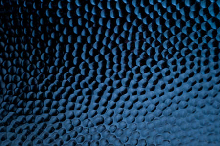 Seamless blue abstract surface - texture pattern for continuous replicate. metallic texture in pimples. Metal textureの写真素材