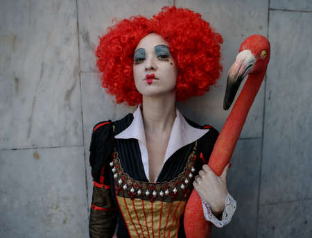 Kiev, Ukraine - June 1, 2019: Comic Con, an annual fandom festival in Ukraine.のeditorial素材