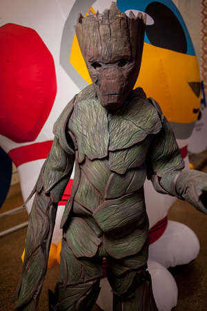 Kiev, Ukraine - May 20, 2018: Comic Con, an annual festival of geek cultureのeditorial素材