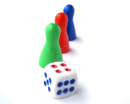 Playing chesspieces and playing bones