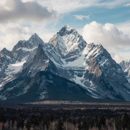 Mountains in the Canadian Rockies. The concept of active and photo tourismの素材