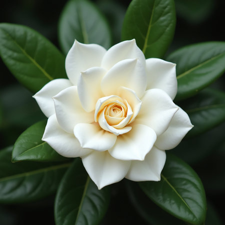 Cape jasmine, Gardenia jasminoides.の素材