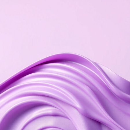 Purple satin background with copy space for your text or imageの素材