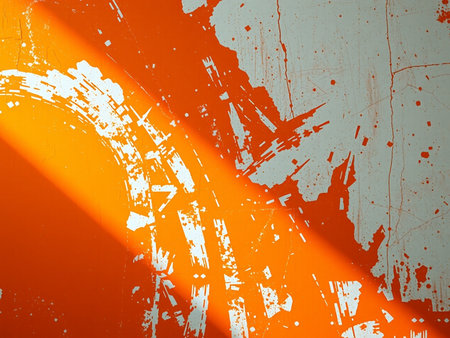 abstract grunge background with space for text or image and shadowの素材