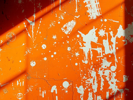 abstract grunge background of old rusty metal surface with scratches and cracksの素材