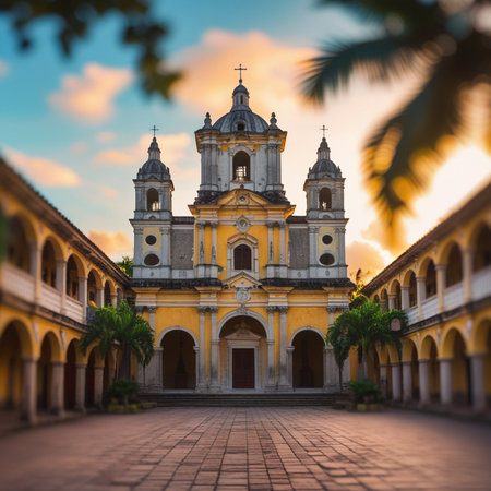 Basilica of the Immaculate Conception in Trinidad, Cubaの素材