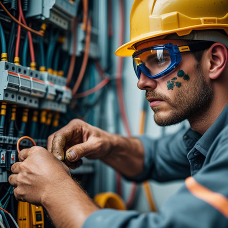 Two horses standing in the water on a sunny day in summer.の素材