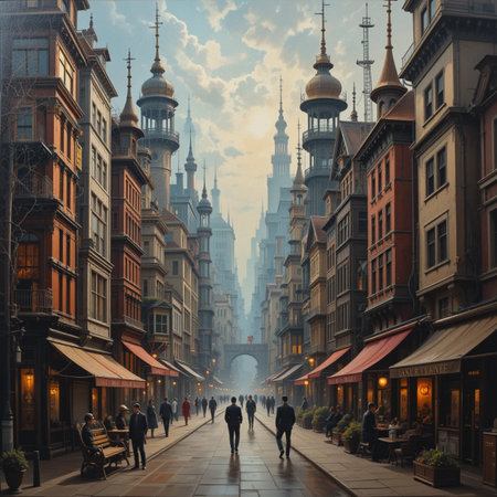 Krakow old town. Krakow is the capital and largest city of Poland.の素材