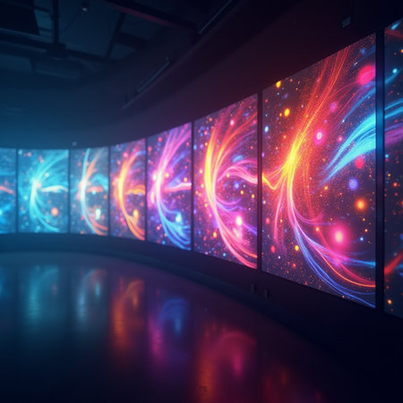 3d render, abstract background, computer generated image, modern interiorの素材