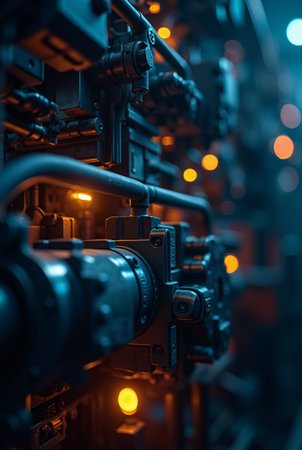 Industrial equipment. Industrial equipment. Industrial background. Industrial background.の素材