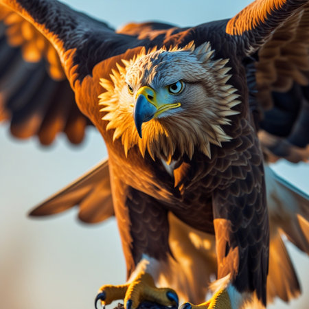 White-tailed eagle (Haliaeetus albicilla)の素材