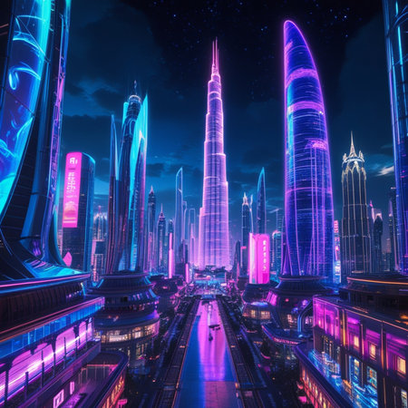 Shanghai Lujiazui Finance and Trade Zone of the futureの素材