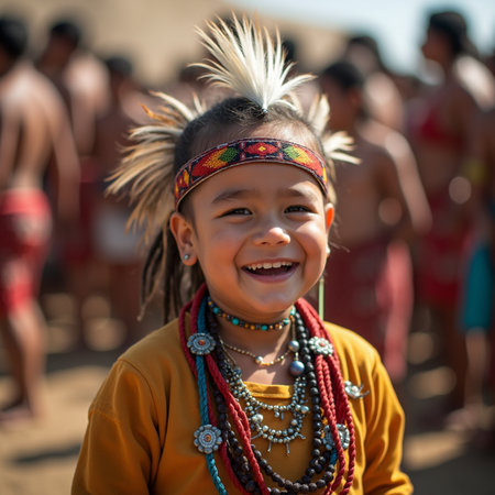 Unidentified girl in traditional costume in Chiang Mai, Thailand.の素材