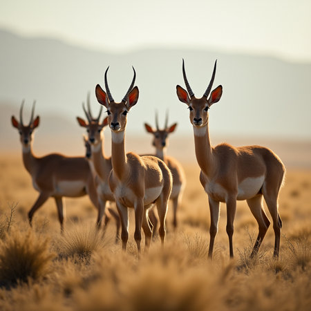 Pronghorn Antelope - Aepyceros melampusの素材
