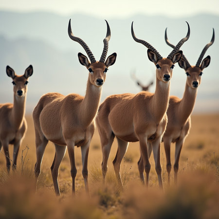 Impala Antelope (Aepyceros melampus)の素材
