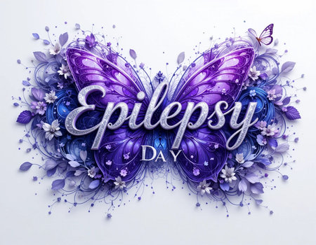 Happy Women's Day greeting card with butterfly and flowers on white backgroundの素材