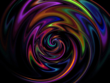 abstract coloring background of the gradient with visual wave,twirl and lighting effectsの素材
