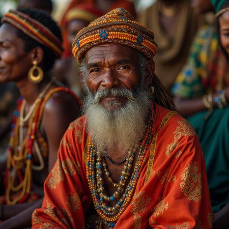 Portrait of a Sadhu in Kolkata.の素材