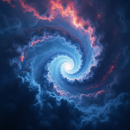 abstract fractal. Fractal art background for creative design. Decoration for wallpaper, desktop, poster, cover booklet. Print for clothes, t-shirt. creative illustration for designの素材