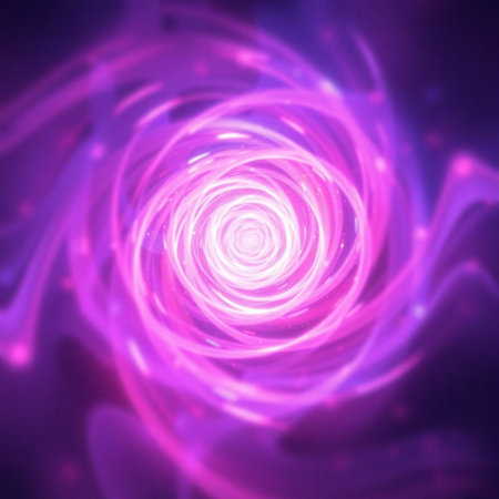 Abstract background. Purple - white palette. Raster fractal graphics.の素材