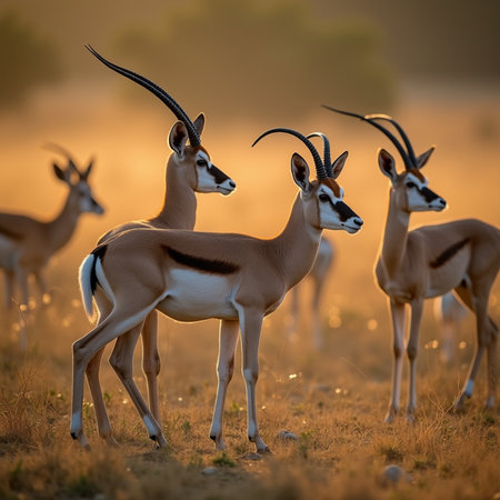 Impala antelope (Aepyceros melampus)の素材