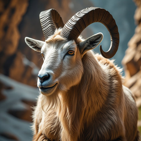 Barbary sheep (Ammotragus lervia)の素材