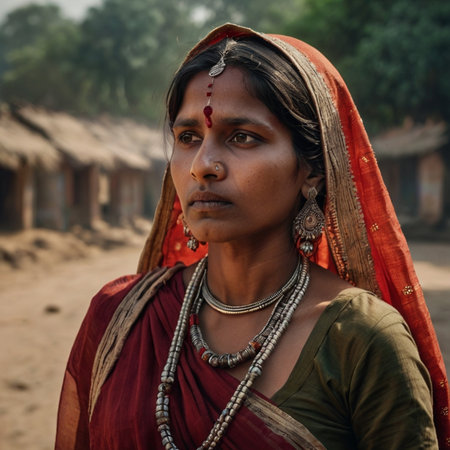 Portrait of a young womanの素材