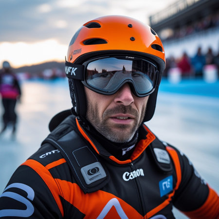 Petronas Malaysian rider before the Malaysia Motorcycle Grand Prix (MotoGP) at Sepang International Circuit (SIC).の素材