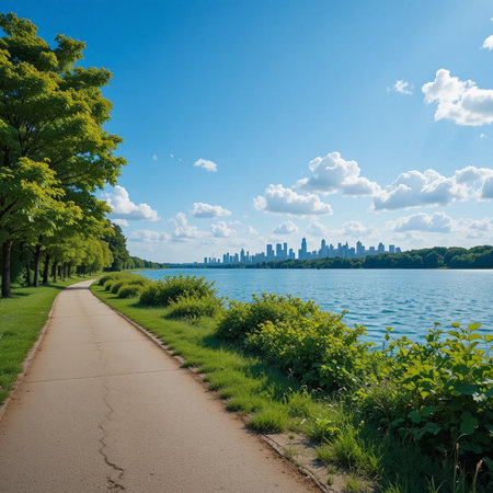 Central Park, Manhattan, New York City, United States of Americaの素材