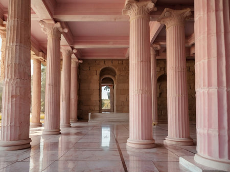 Mausoleum of Hadrian in Ephesus, Turkeyの素材