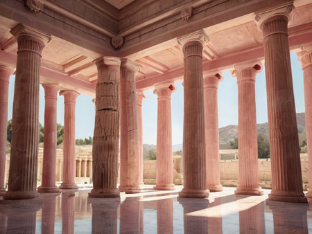 The Temple of Debod in Jodhpur, Rajasthan, Indiaの素材