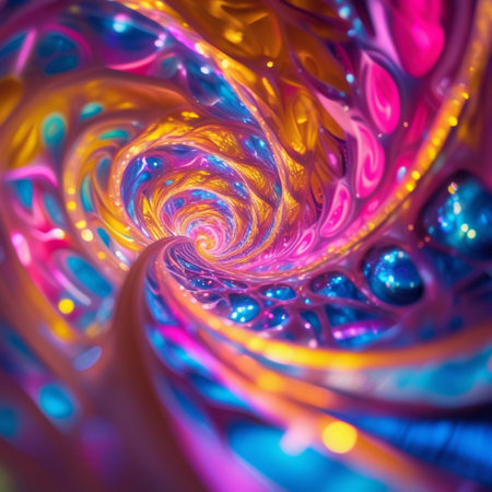 abstract fractal. Fractal art background for creative design. Decoration for wallpaper, desktop, poster, cover booklet. Print for clothes, t-shirt. creative illustration for designの素材