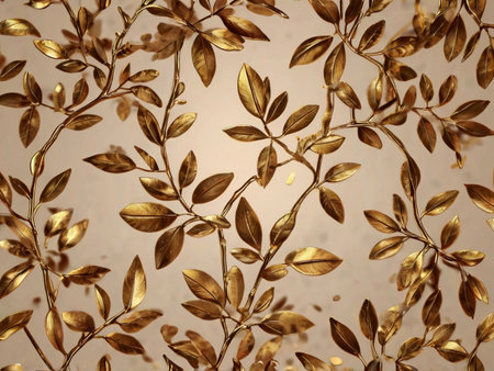 golden leaf background, gold leaf background, gold leaf background, gold leaf backgroundの素材