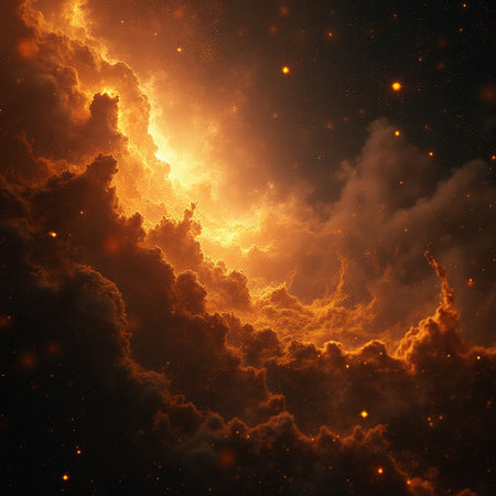 abstract fractal background a computer-generated 2D illustration, textureの素材