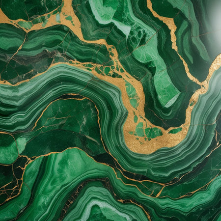 Marble patterned texture background. Marbles of Thailand, abstract natural marble black and greenの素材