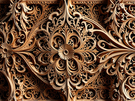 3D illustration of abstract geometric composition,digital artwork for creative graphic design.の素材