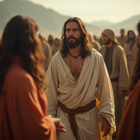 Crucifixion of Jesus Christ in the woods. The crucifixion of Jesus Christ in the woods.の素材