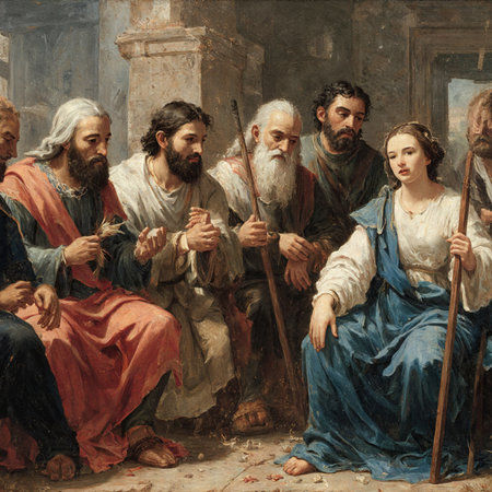 The fresco of the life of St. Francis of Assisi in church Chiesa di San Francesco by unknown artist.の素材