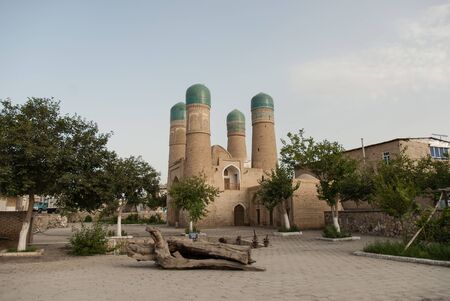 Uzbekistan. Bukhara. Central Asia. Chor minorの写真素材