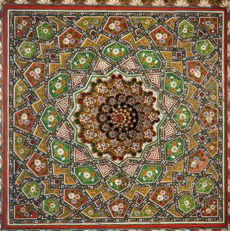 Bukhara. Uzbekistan. Central Asia. Bolo Hauz mosque. Fragmentのeditorial素材