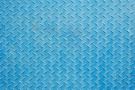 Texture of blue-colored corrugal iron. Light blue background.の写真素材
