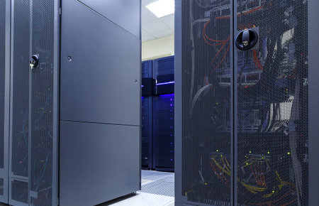 supercomputer clusters in the room data center