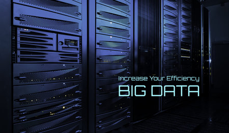 Big Data Internet Information Technology Business Information Concept.
