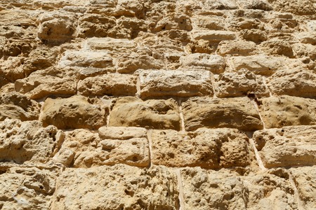 Medieval old wall texture and backgroundの写真素材