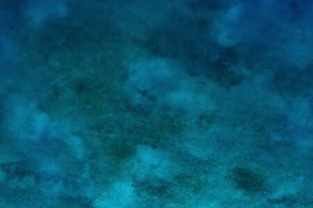 Background image of the turquoise sea. Deep sea and corals. Top view of beautiful Caribbean Sea. Aerial drone shot of turquoise water - space for text. Aquamarine backgroundの写真素材