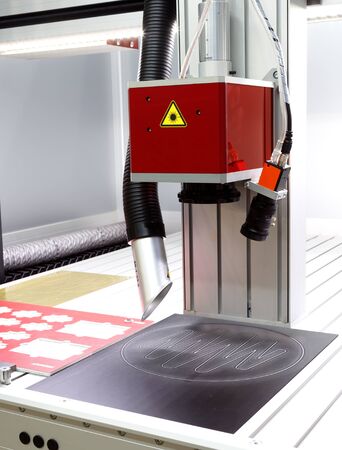 High precision CNC laser welding metal sheet, high speed cutting, laser welding, laser cutting technology, laser welding machineの写真素材